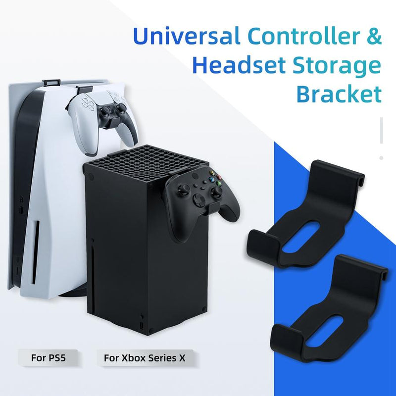 Universal Controller & Headset Storage Bracket For Ps5 Xbox Series X Playstation 5 Accessory
