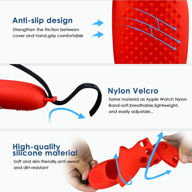 Controller Grip Cover with Handle for Meta Quest 2