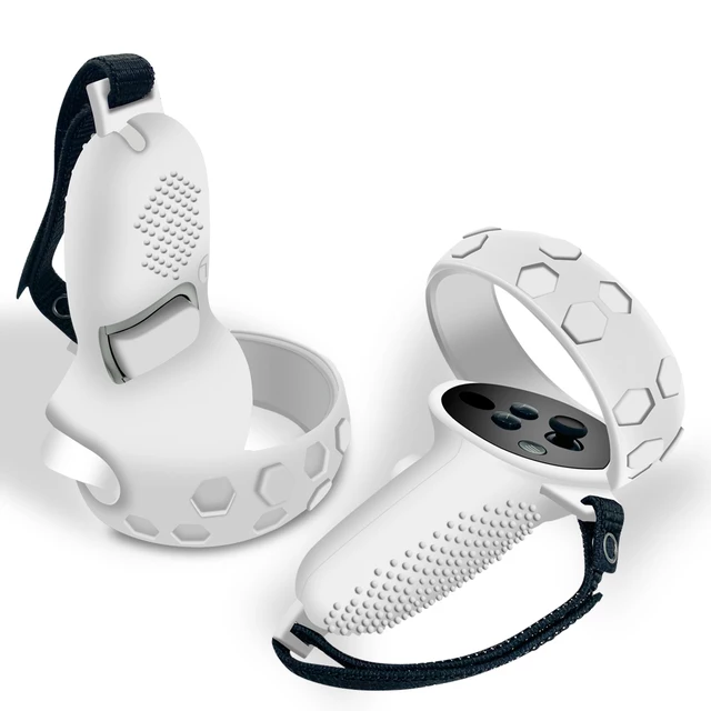 Controller Grip Cover with Handle for Meta Quest 2