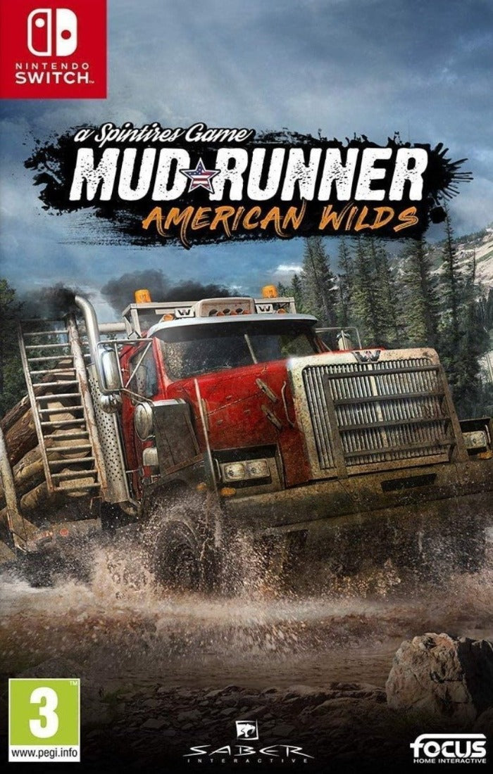 Spintires MudRunner American Wilds (nintendo switch)