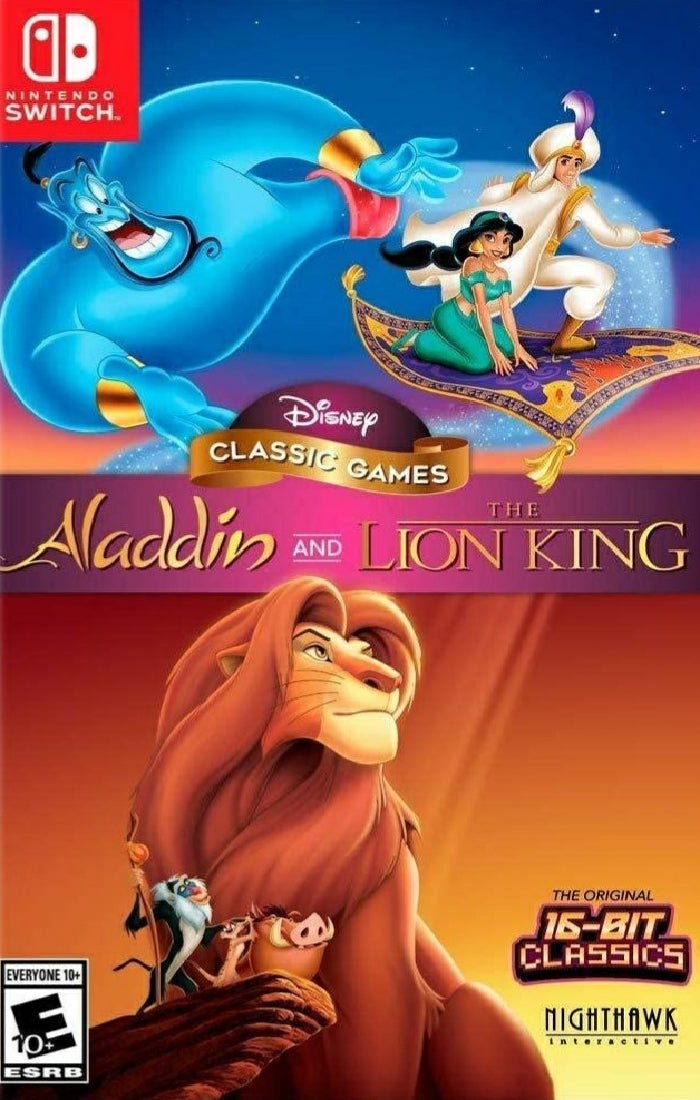 Disney Classic Games: Aladdin and The Lion King - Nintendo Switc