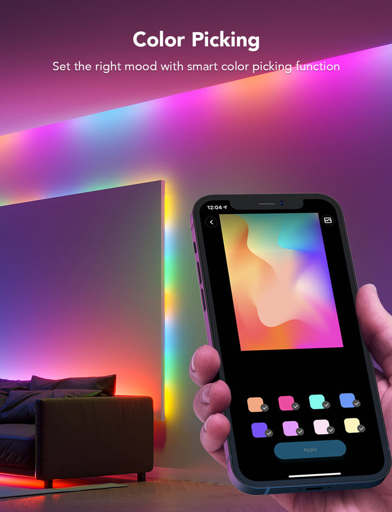 Govee RGBIC Wi-Fi+Bluetooth LED Strip Lights (5m)