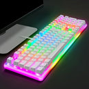 RK ROYAL KLUDGE RK918 Wired RGB Backlit Mechanical Gaming Keyboard