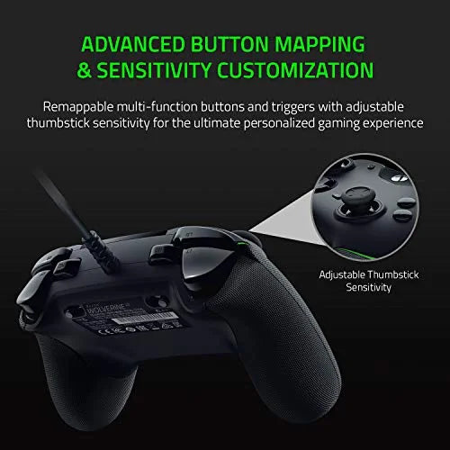 Razer Wolverine V2 Wired Gaming Controller for Xbox Series X|S, Xbox One, PC