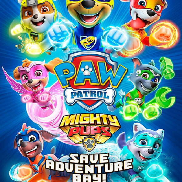 Amazon.com: Paw Patrol Mighty Pups Save Adventure Bay