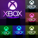 Gaming Room Desk Setup Lighting Decor 3D Visual LED Night Lamp - 7 Color Change