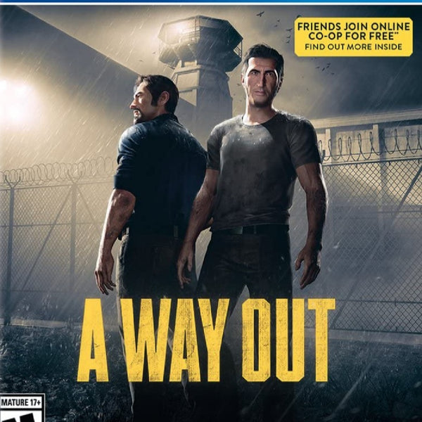 A Way Out PlayStation 4