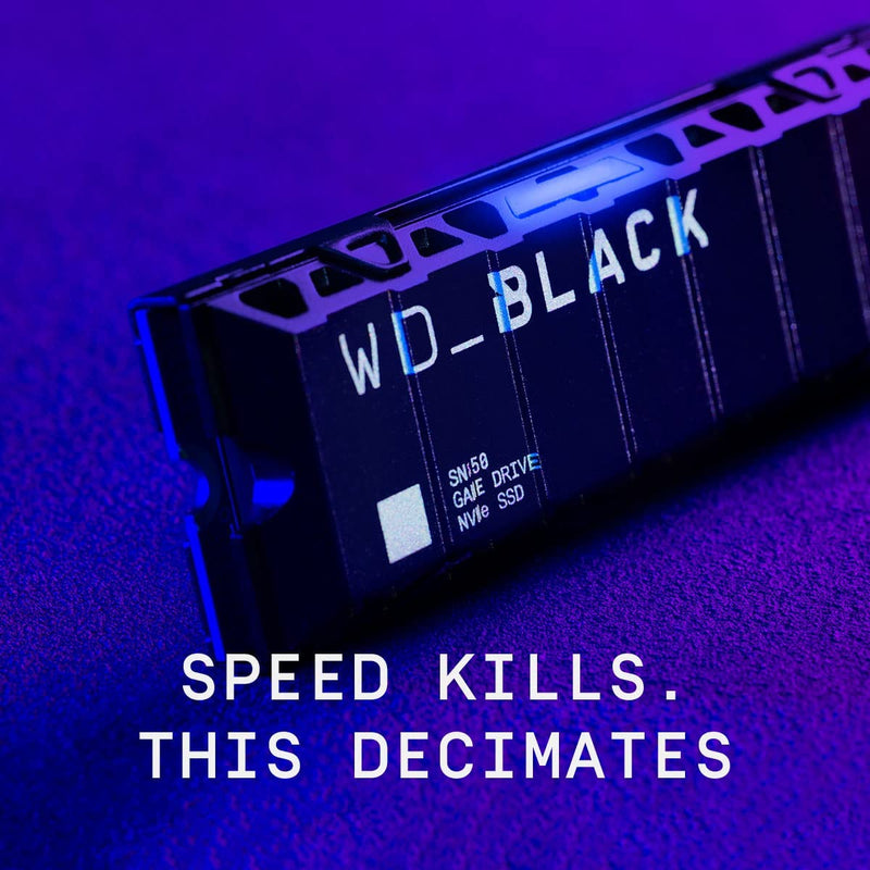 WD_BLACK SN850 NVMe SSD for PS5 Consoles Solid State Drive with Heatsink