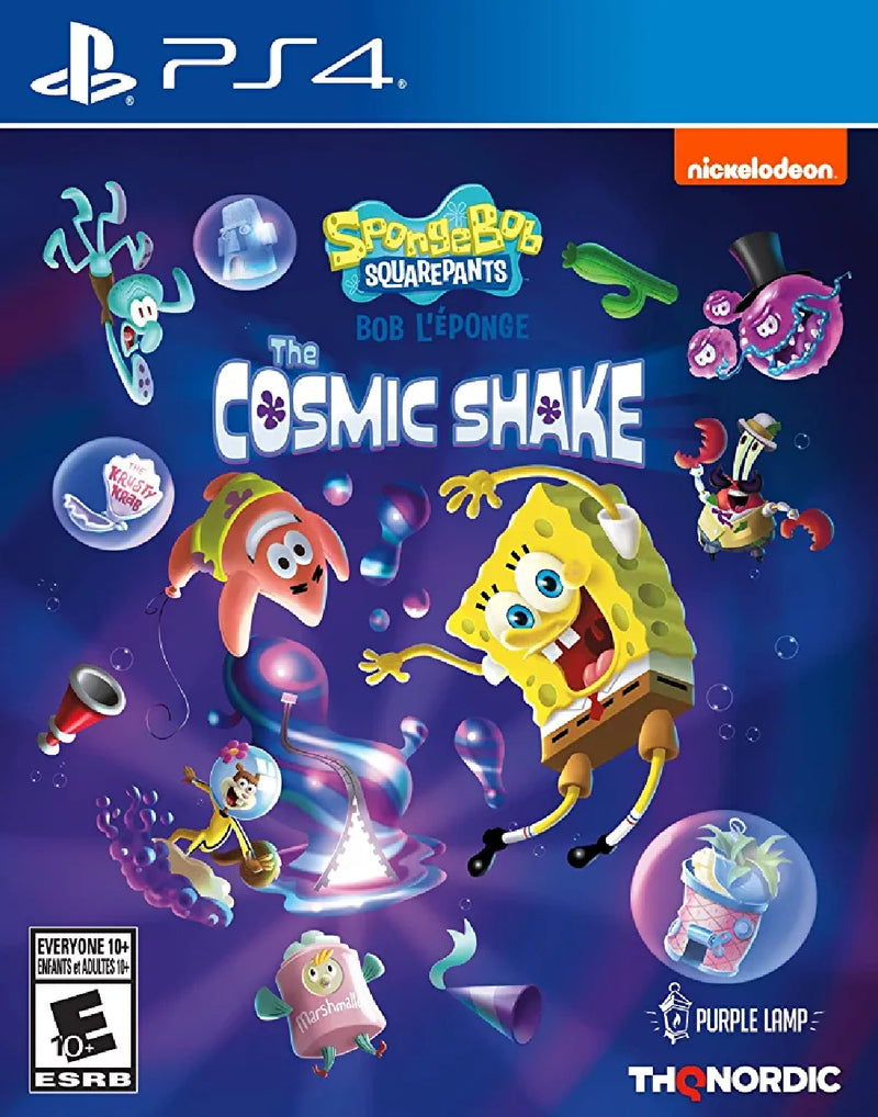 Ps4 Spongebob Squarepants Cosmic Shake 