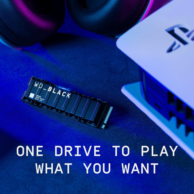 WD_BLACK SN850 NVMe SSD for PS5 Consoles Solid State Drive with Heatsink