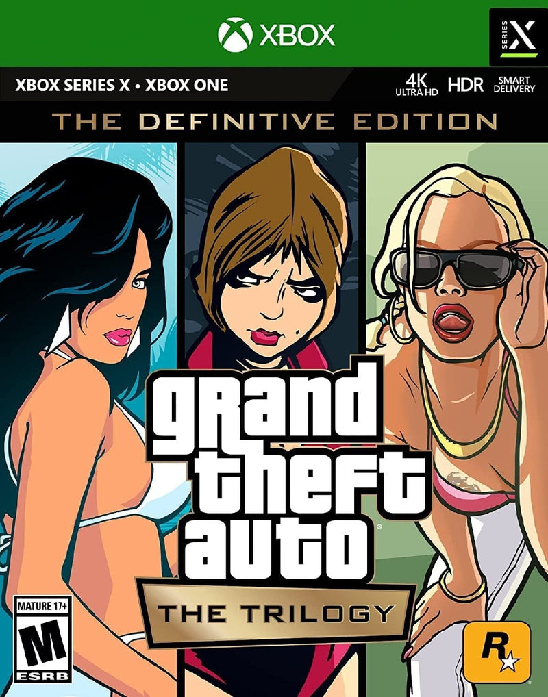Gta trilogy Grand Theft Auto: The Trilogy- The Definitive Edition - Xbox One • Xbox Series X