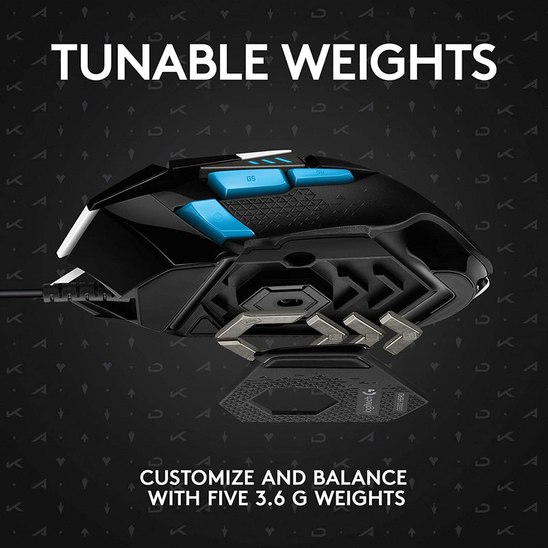Logitech G502 HERO HIGH PERFORMANCE Gaming Mouse - Official League of Legends KDA Gaming Gear