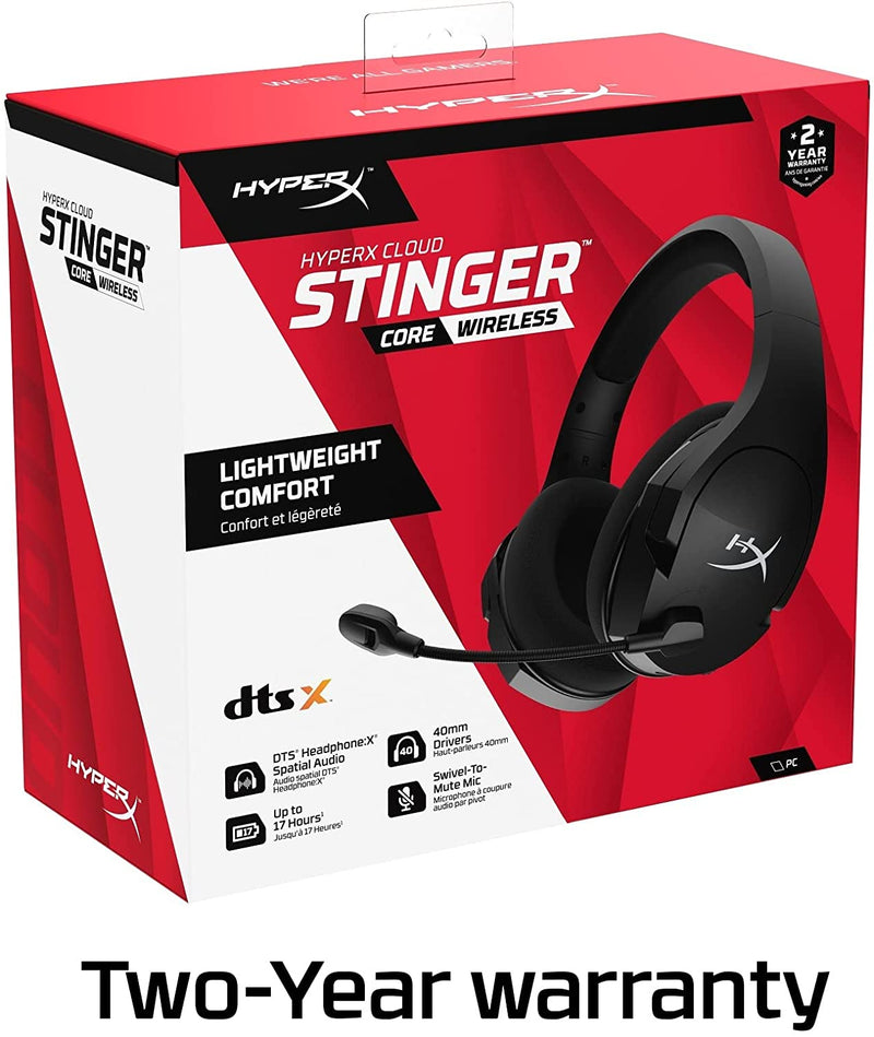 Casque Gamer, HyperX Cloud Stinger Core Wireless + 7.1