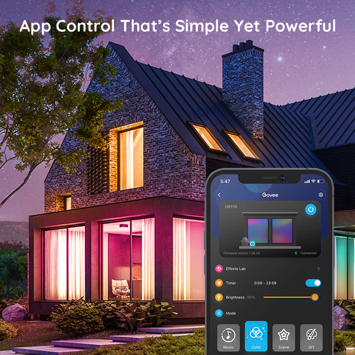 Govee RGB Smart Wi Fi Bluetooth LED Strip Lights 10m Energy Class