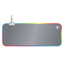 White Fantech MPR800 FIREFLY RGB Gaming Mouse Pad gray space edition