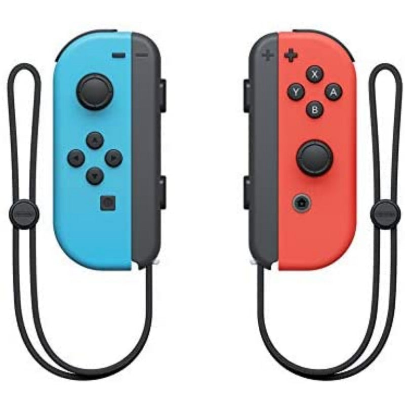 Nintendo Switch With Neon Blue And Red Joy-Con Console