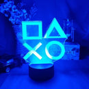 Gaming Room Desk Setup Lighting Decor 3D Visual LED Night Lamp - 7 Color Change