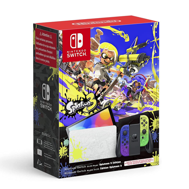 Nintendo Switch OLED Model Console - Splatoon 3 Edition