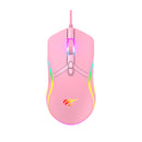 
 MS1026 RGB Backlit Programmable Gaming Mouse（Pink）
