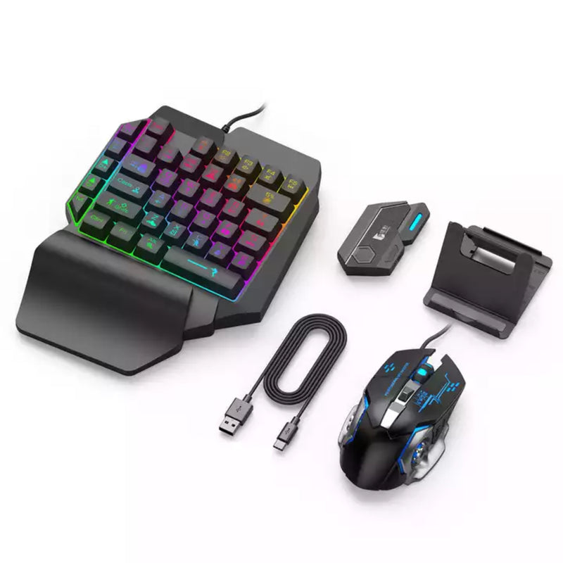 MIX se 4 in 1 Gaming Combo Keyboard & Mouse For Android Mobiles & Tablets