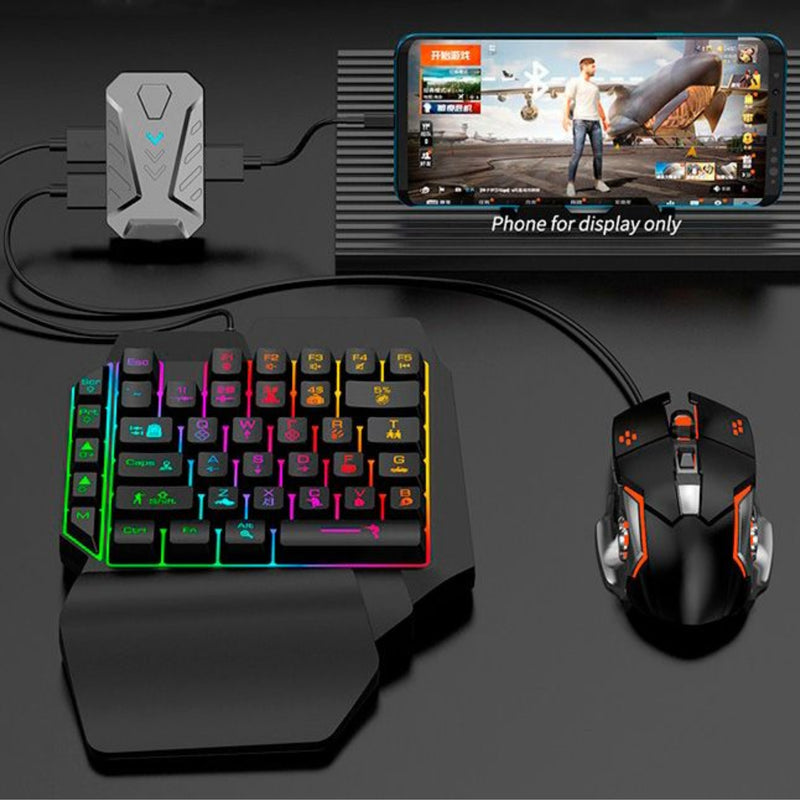 MIX se 4 in 1 Gaming Combo Keyboard & Mouse For Android Mobiles & Tablets