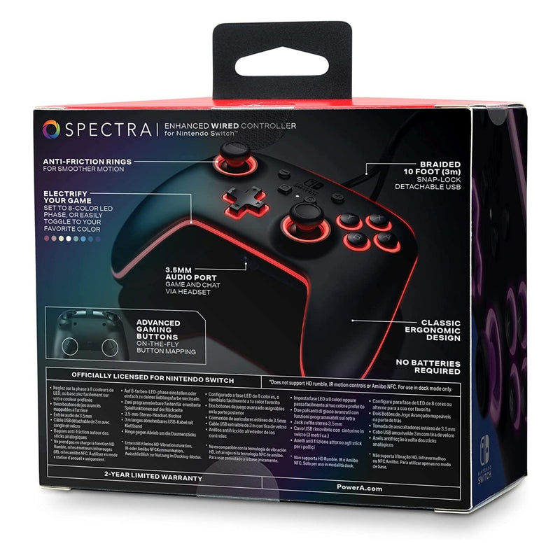 PowerA Spectra Enhanced Wired Controller for Nintendo Switch