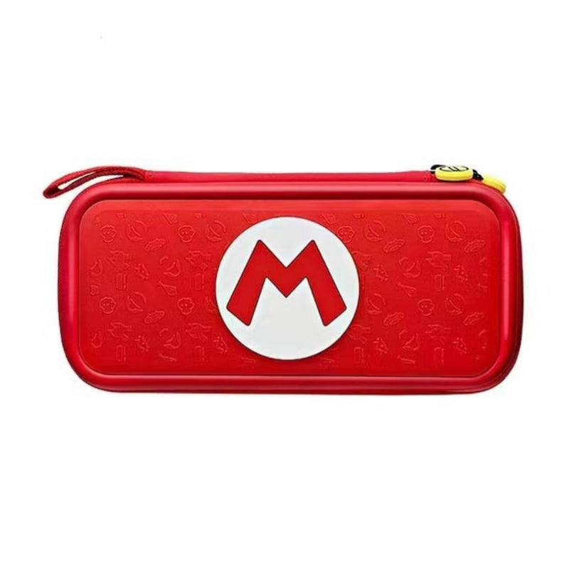 3D Pattern Deluxe Hard Protective Carrying Bag for Nintendo Switch - Super Mario Red