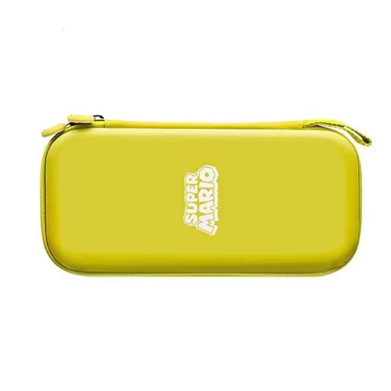 3D Pattern Deluxe Hard Protective Carrying Bag for Nintendo Switch - Super Mario Yellow