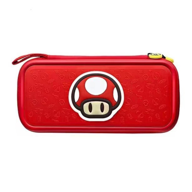 3D Pattern Deluxe Hard Protective Carrying Bag for Nintendo Switch - Super Mario Mushroom