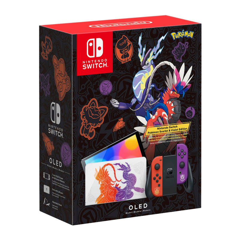 Nintendo Switch – OLED Model Pokemon Scarlet and Violet Limited Edition

