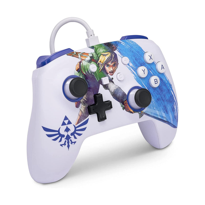 PowerA Enhanced Wired Controller for Nintendo Switch - Master Sword Attack Zelda Link