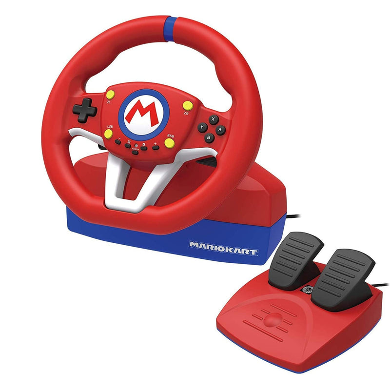 Hori Nintendo Switch Mario Kart Racing Wheel Pro Mini By - Officially Licensed By Nintendo