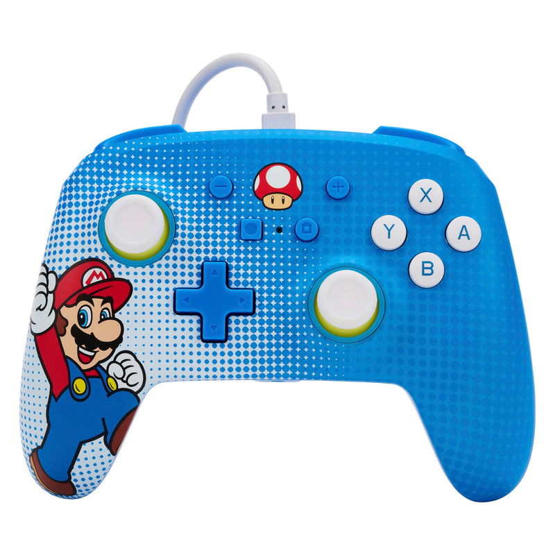PowerA - Enhanced Wired Controller for Nintendo Switch - Mario Pop Art

