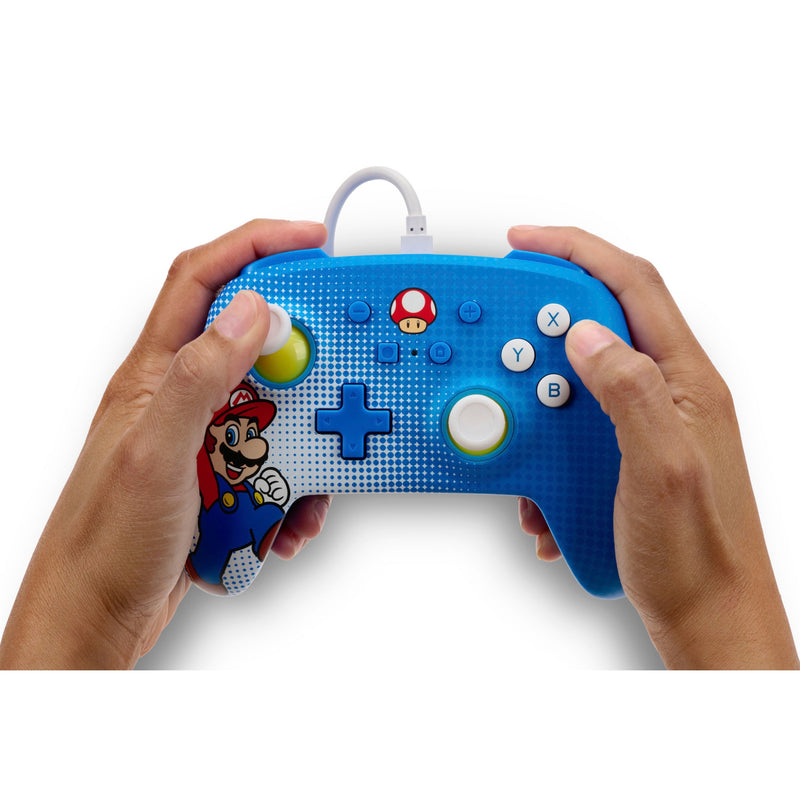 PowerA Enhanced Wired Controller for Nintendo Switch - Mario Pop Art