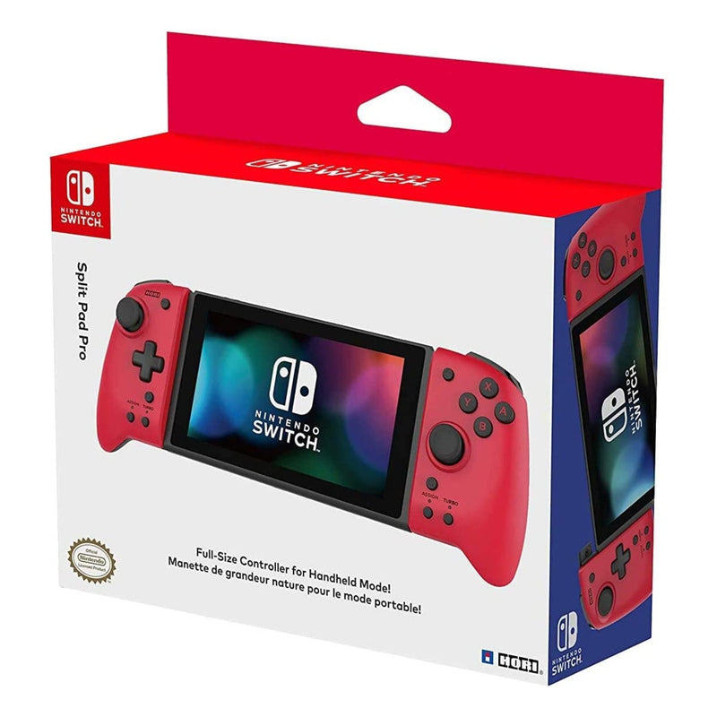 Hori Split Pad Pro Handheld Controller for Nintendo Switch - Red