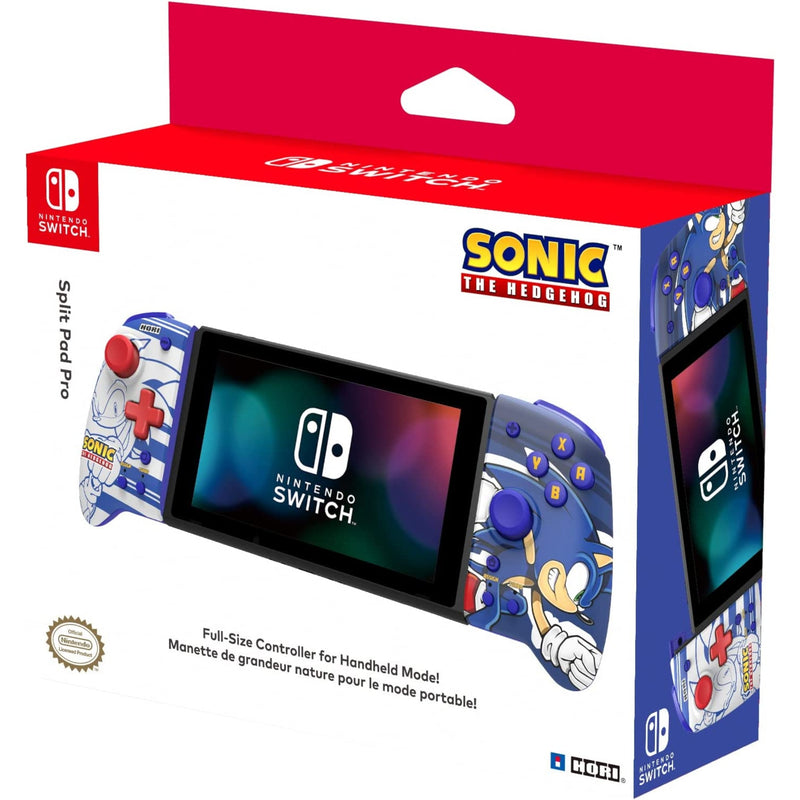 Hori Split Pad Pro Handheld Controller for Nintendo Switch - Sonic