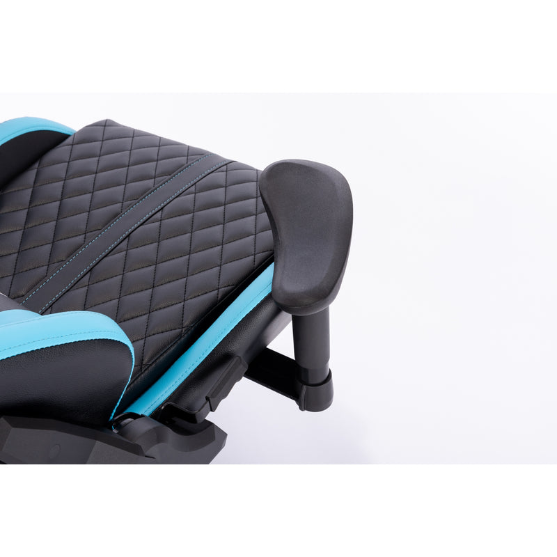 Kring BY-518 Ergonomic Gaming Chair with Footrest - Blue