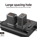 Moxom KH-63Y Extension Lead With USB 6 Ports