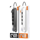 Moxom MX-ST05 Safety power strip with 4 Sockets & 8 USB Ports(6x USB, 2x USB Type-C)