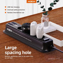 Moxom MX-ST05 Safety power strip with 4 Sockets & 8 USB Ports(6x USB, 2x USB Type-C)