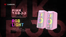 Havit SK202 2.0 RGB Gaming Speakers - Pink