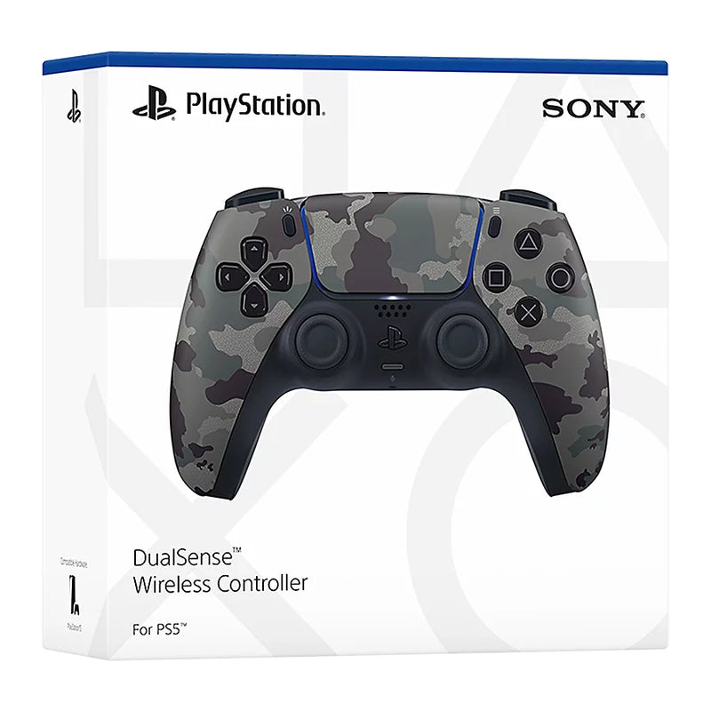 PlayStation 5 DualSense Wireless Controller Gray Camouflage