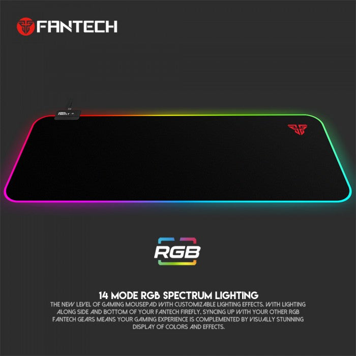 Fantech Mpr800S Firefly Rgb Gaming Mouse Pad Mouse Pad