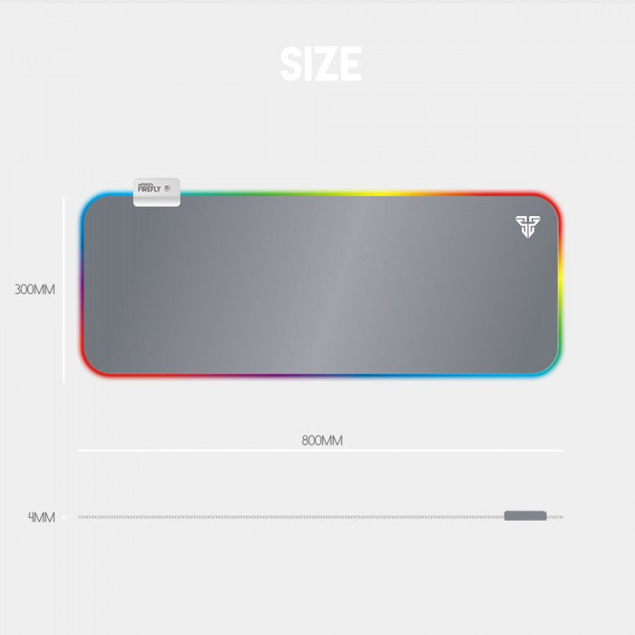 Fantech Mpr800 Firefly Rgb Gaming Mouse Pad - Space Edition Gaming Mouse Pad