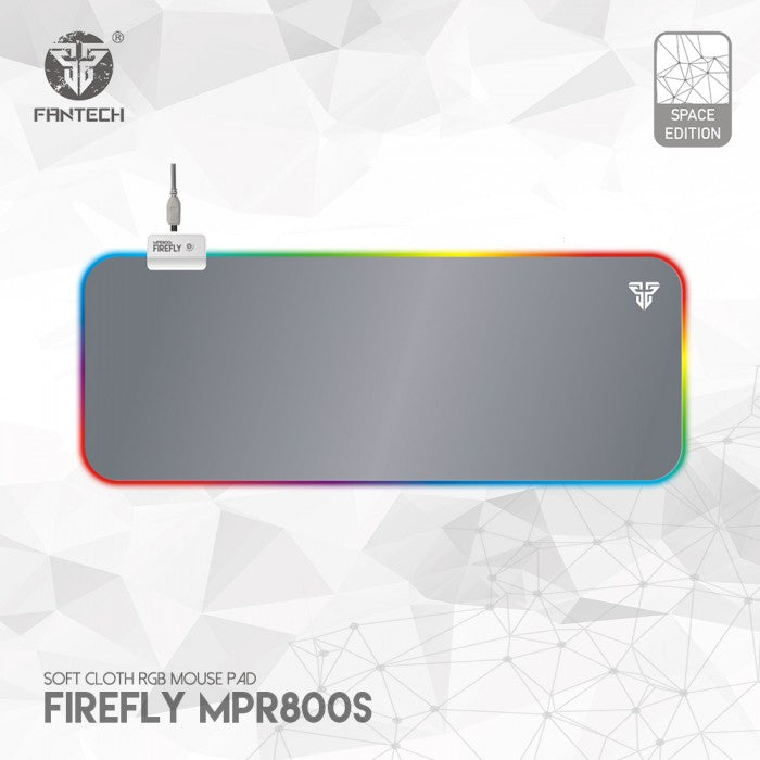 Fantech MPR800 FIREFLY RGB Gaming Mouse Pad space edition