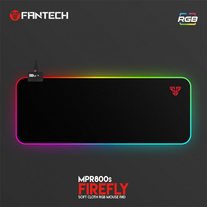 Fantech MPR800 FIREFLY RGB Gaming Mouse Pad